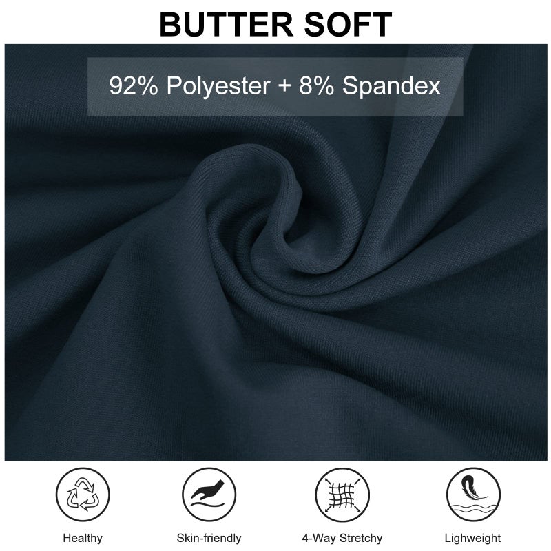 DIBAOLONG Womens Yoga Sweatpants Loose Workout Joggers Pants Comfy Lounge Pants with Pockets Navy S - Image 3